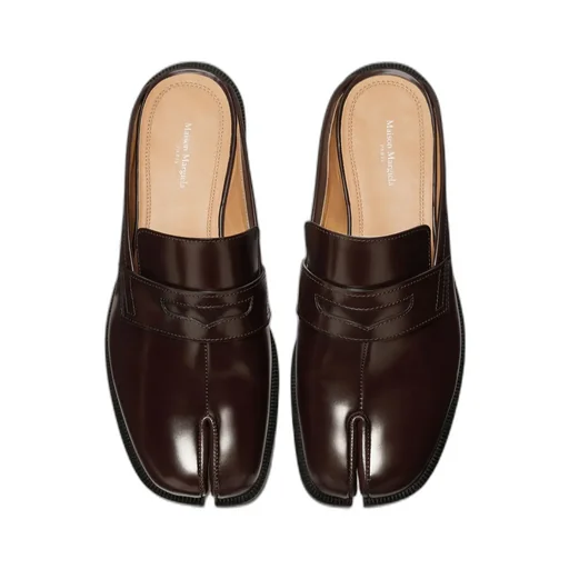 Tabi City Leather Mules