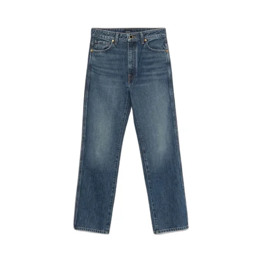 Khaite Abigail Straight Leg Jeans