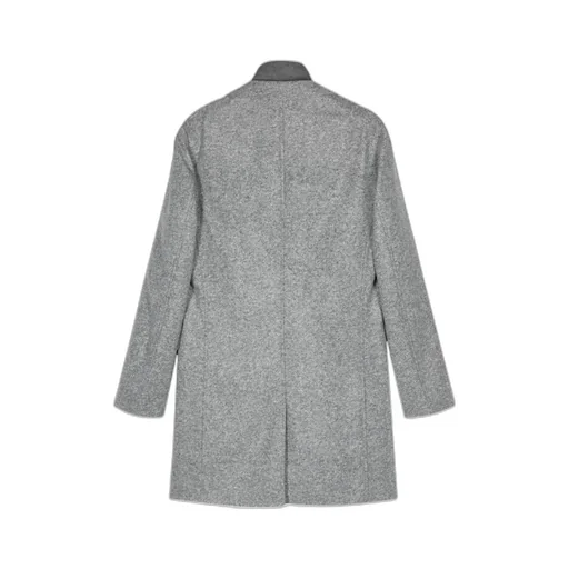 Boss Hugo Boss Herringbone Slim-Fit Coat