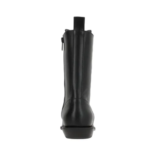 Pointed Lace-Up Boots