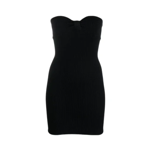 Short Fitted Strapless Dress
