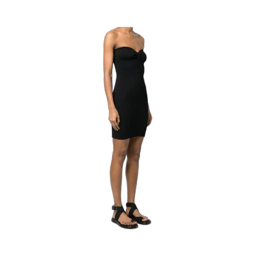 Short Fitted Strapless Dress