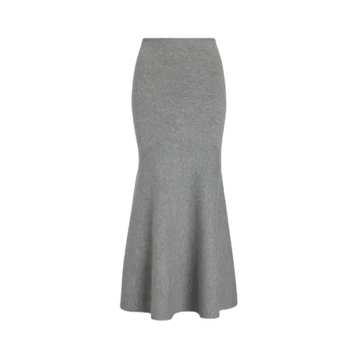 Wool Peplum Skirt