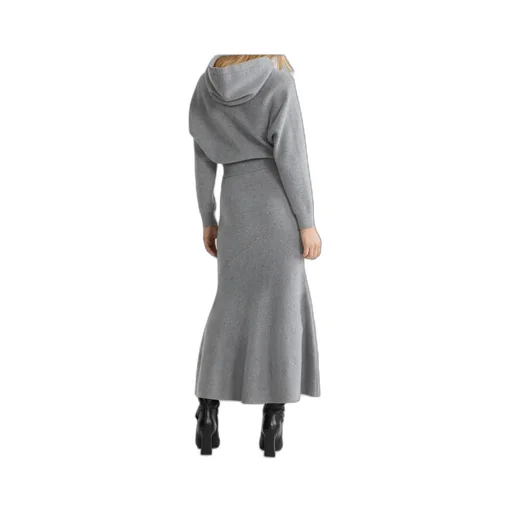 Wool Peplum Skirt