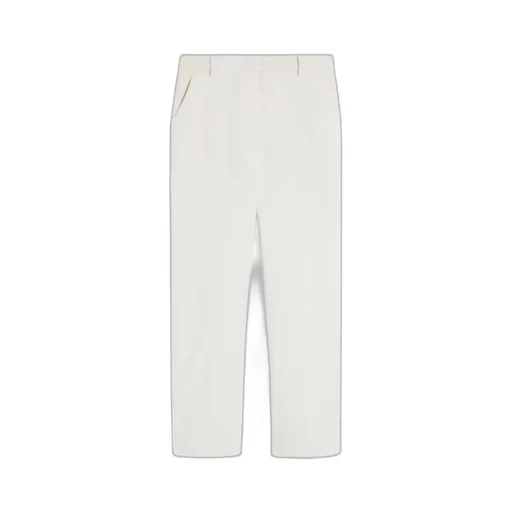 Weekend Max Mara Straight Cut Ribbed Trousers