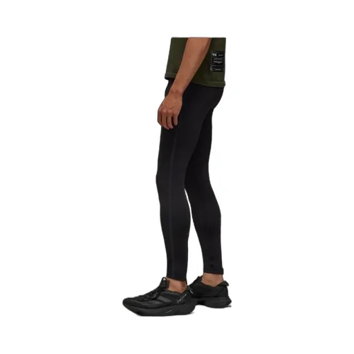 Y-3 Logo Printed Running Leggings
