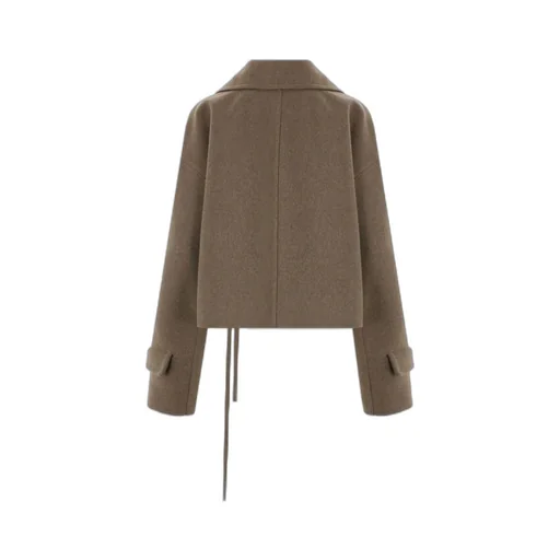 Ann Demeulemeester Davin Double-Breasted High-Comfort Coat