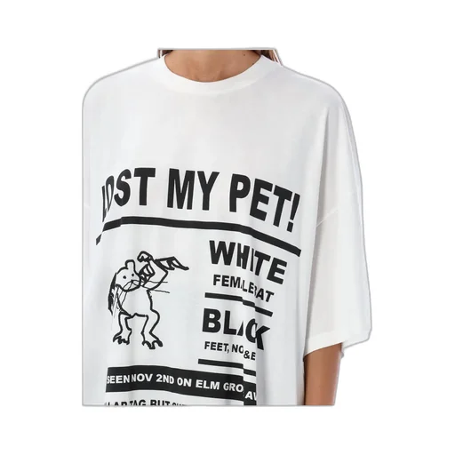 Mm6 Masion Margiela Lost Pet Oversized T-Shirt