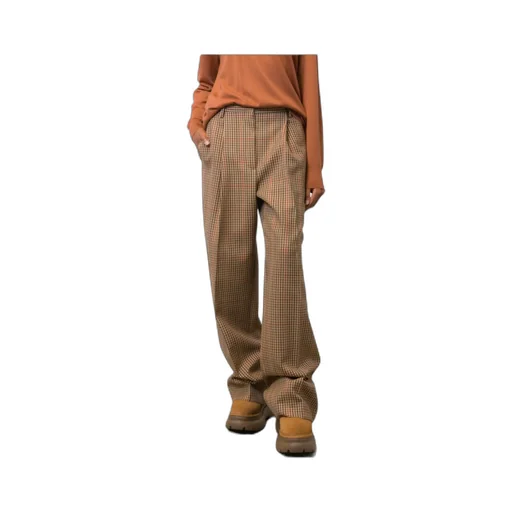Checked Casual Pants