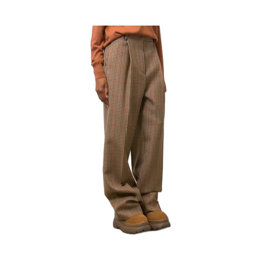 Checked Casual Pants