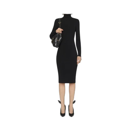 Givenchy Backless Long-Sleeved Dress