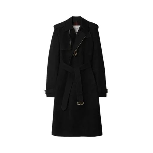Burberry Double Breasted Belted Trench Coat