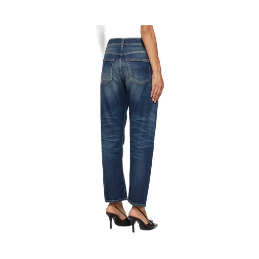 Crossover Denim Pants