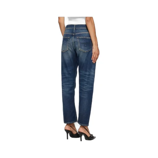 Crossover Denim Pants