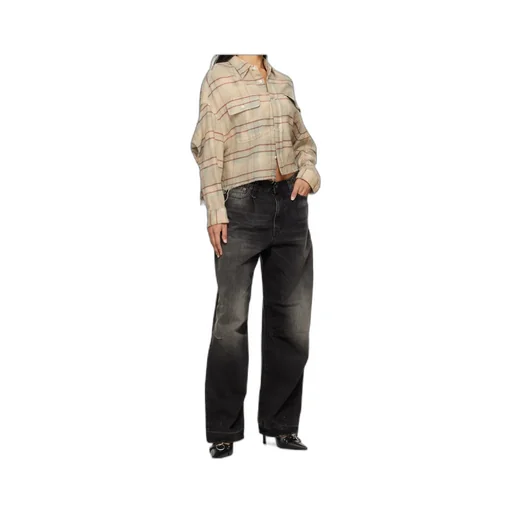 R13 Wayne Articulated Knee Jeans
