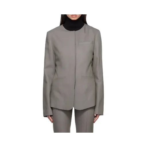 Round-Neck Suit Jacket