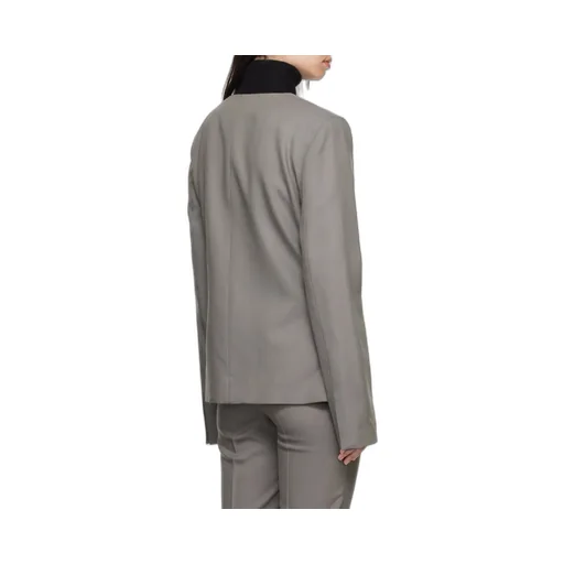 Round-Neck Suit Jacket