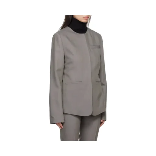 Round-Neck Suit Jacket