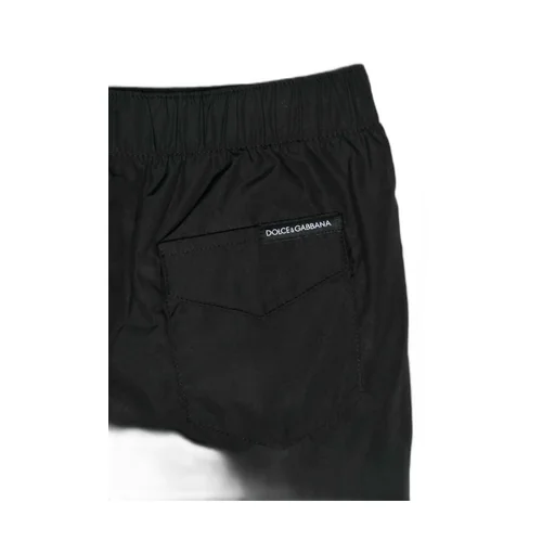 Dolce & Gabbana Kids Logo Printed Drawstring Swim Shorts
