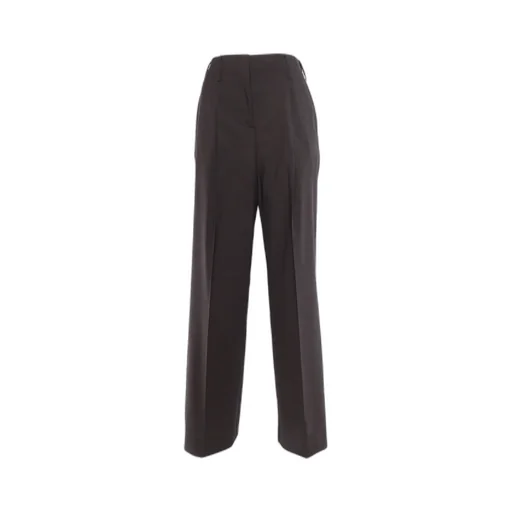 P.A.R.O.S.H. Pleat Straight-Leg Trousers