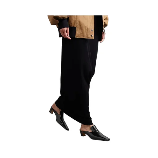 Khaite Square-Toe Heeled Mules