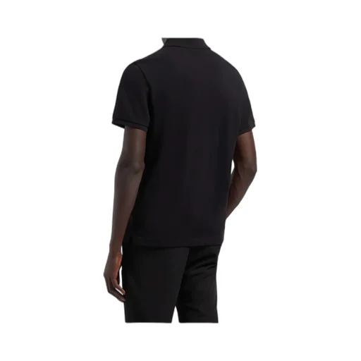 Moose Knuckles Logo Patch Short-Sleeved Polo Shirt
