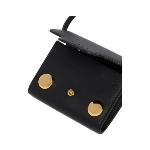 Marni Logo-Debossed Foldover Top Wallet