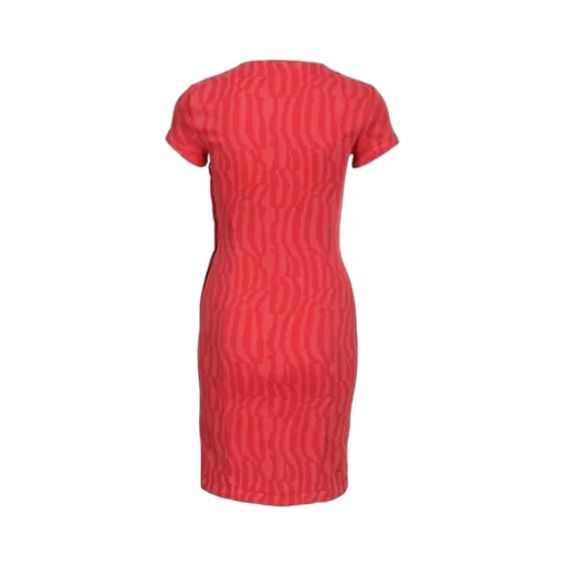 V-Neck Zipper Dress