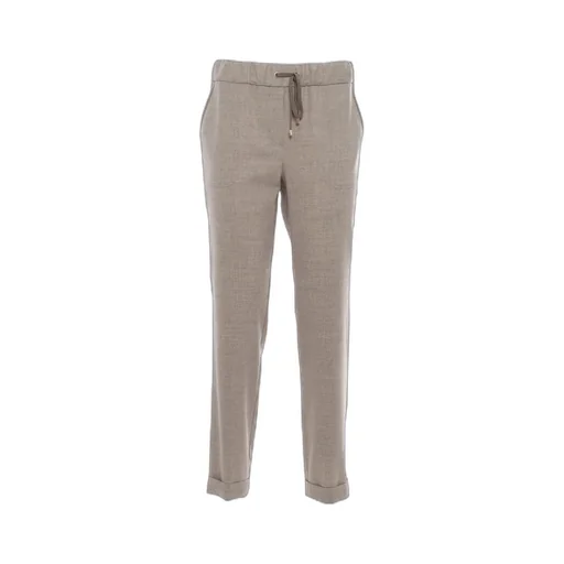 Lorena Antoniazzi Drawstring Straight-Leg Trousers