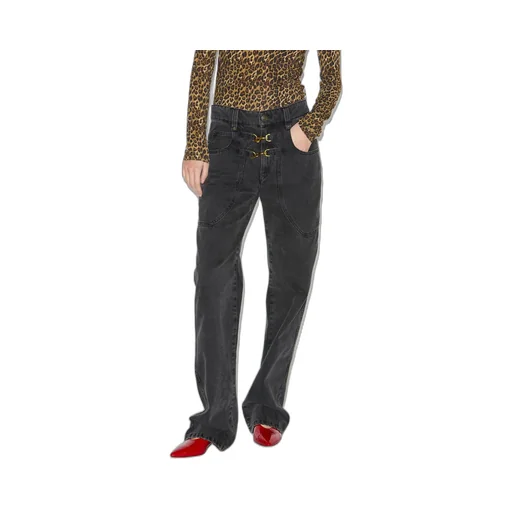 Isabel Marant Brinley Logo-Patch Jeans