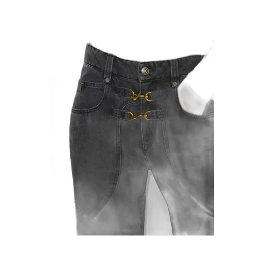 Isabel Marant Brinley Logo-Patch Jeans