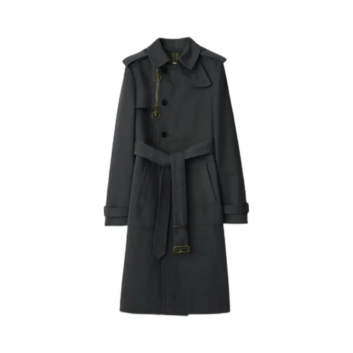 Burberry Long Belted Waist Trench Coat