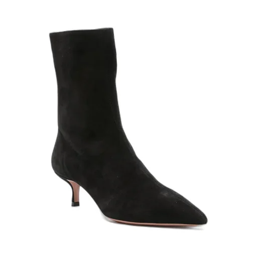 Aquazzura Montmartre Pointed Toe Ankle Boots