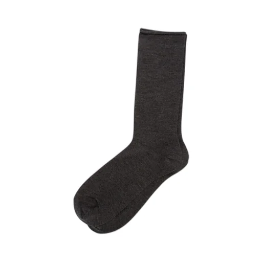 Brunello Cucinelli Fine-Knitted Rolled Trim Socks