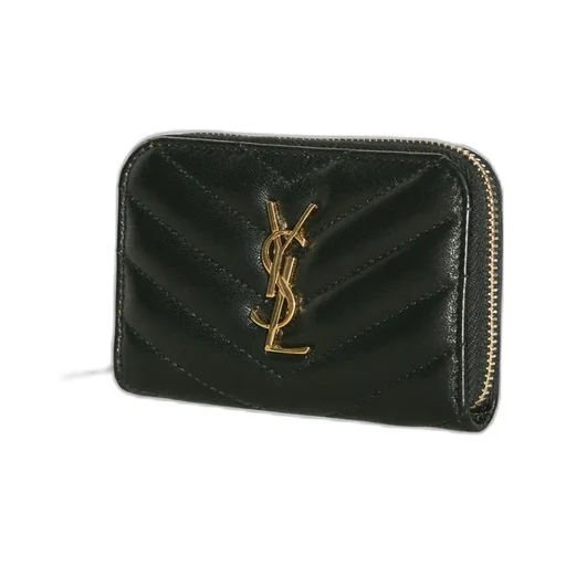 Saint Laurent Cassandre Matelassé Coin Card Wallet