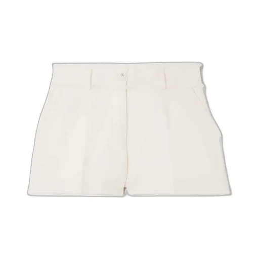 Frayed Detailing Tailored Shorts