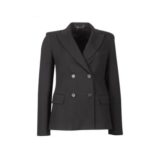 Weekend Max Mara Double-Breasted Long-Sleeved Jacket