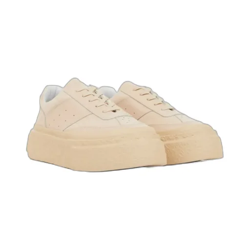 Mm6 Maison Margiela Numbers-Motif Lace-Up Sneakers