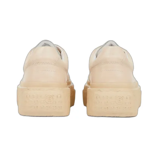 Mm6 Maison Margiela Numbers-Motif Lace-Up Sneakers