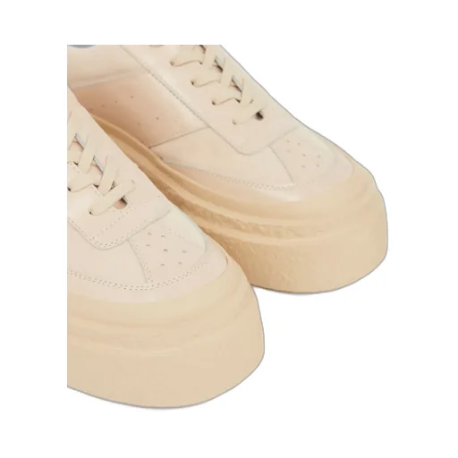 Mm6 Maison Margiela Numbers-Motif Lace-Up Sneakers