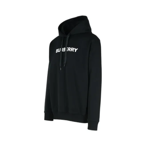 Burberry Logo Printed Drawstring Hoodie