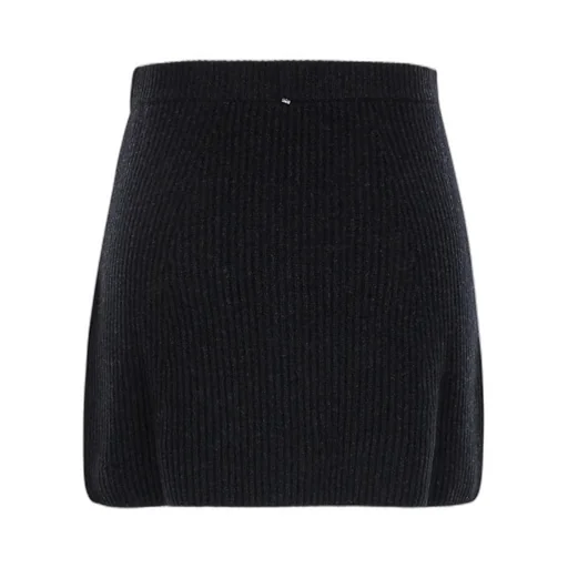 Sportmax Teiera Ribbed Knit Mini Skirt