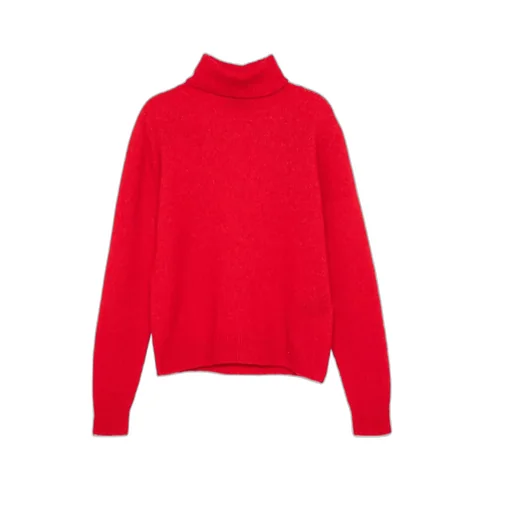 Blended High-Neck Sweater