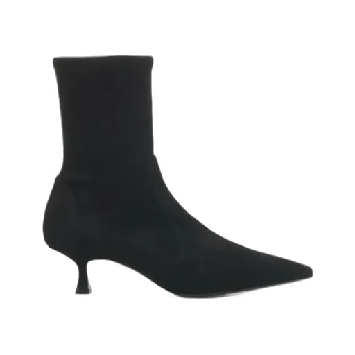 Stuart Weitzman Pointed-Toe Anckle Boots