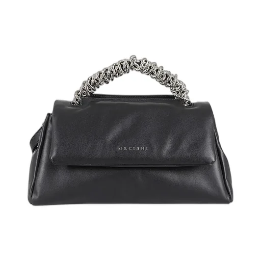 Orciani Sveva Longuette Logo Lettering Tote Bag