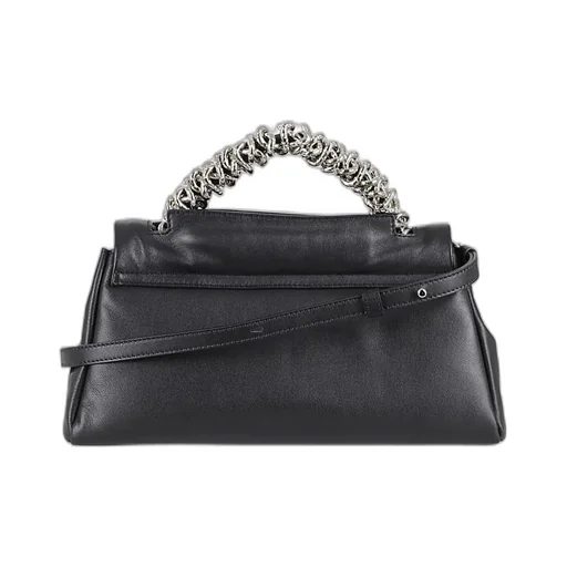Orciani Sveva Longuette Logo Lettering Tote Bag