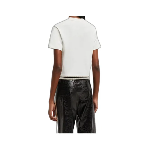Moncler X Palm Angels Logo Patch Crewneck T-Shirt