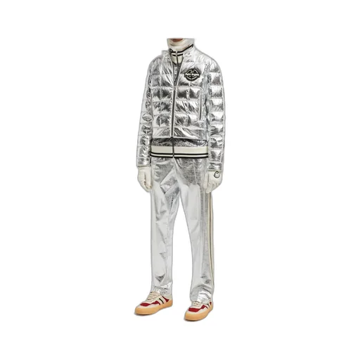 Moncler X Palm Angels Logo Patch Down Jacket