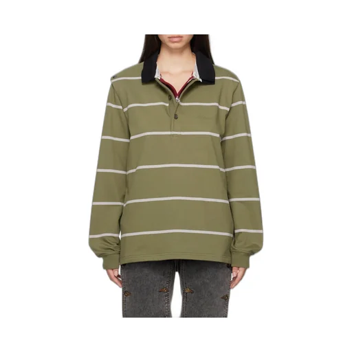 Layered Striped Hoodie