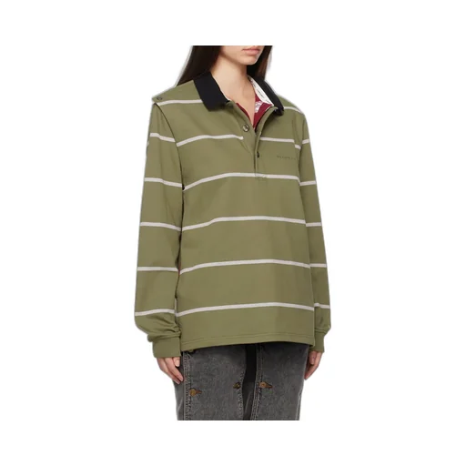 Layered Striped Hoodie